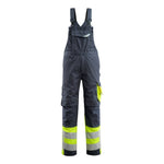 Mascot® Safe Supreme Sunderland Overall 15669 - 860 mørk marine/hi - vis gul - Sikkerhedsgiganten
