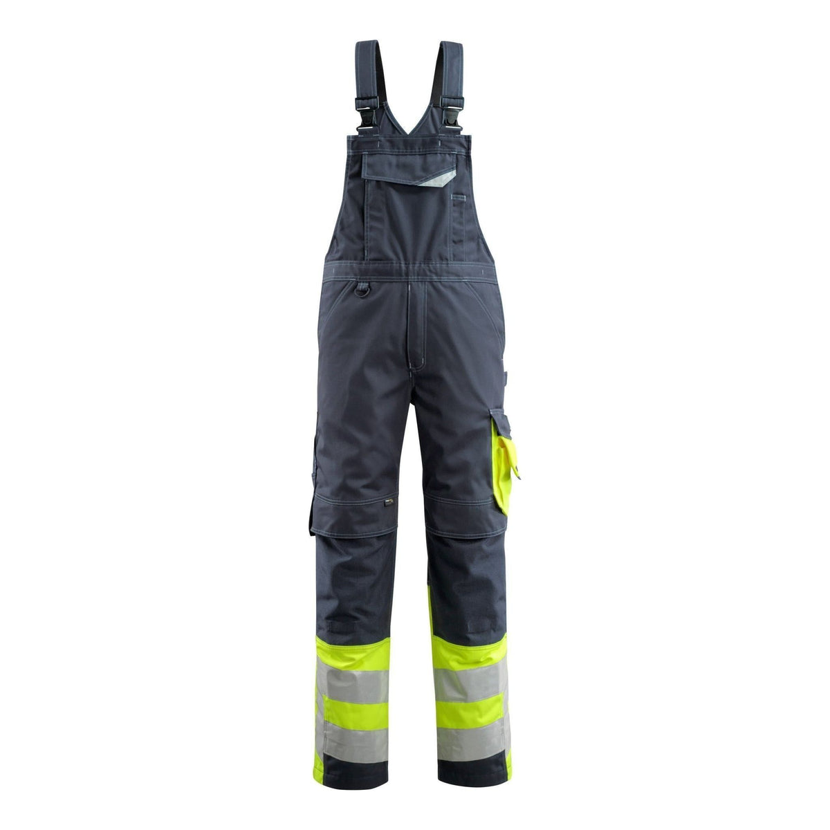 Mascot® Safe Supreme Sunderland Overall 15669 - 860 mørk marine/hi - vis gul - Sikkerhedsgiganten