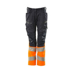 Mascot®Accelerate Safe Arbejdsbukser med knælommer dame pasform DIAMOND stretch 19678 - 236 - Sikkerhedsgiganten