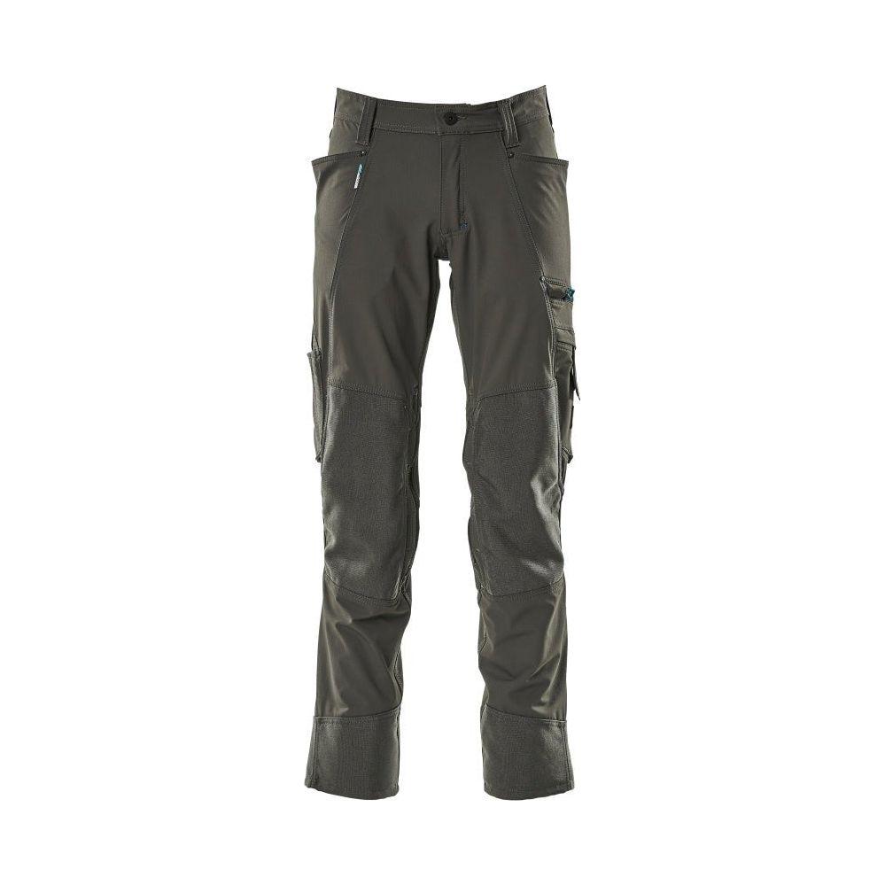Mascot®Advanced Arbejdsbukser, Knælommer, Stretch, Lav vægt,17179 - 311 - 18 mørk antracit - Sikkerhedsgiganten