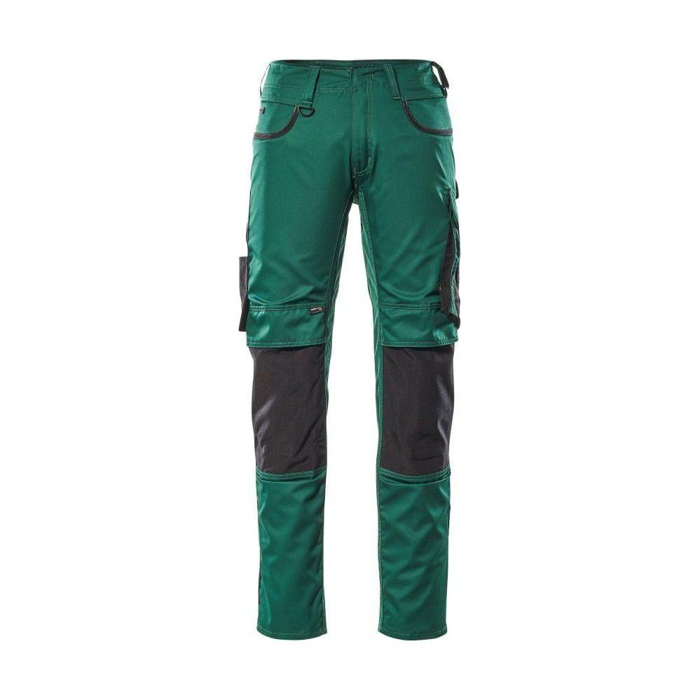 Mascot®Unique Lemberg Arbejdsbukserukser 13079 - 230 - 0309 grøn/sort - Sikkerhedsgiganten