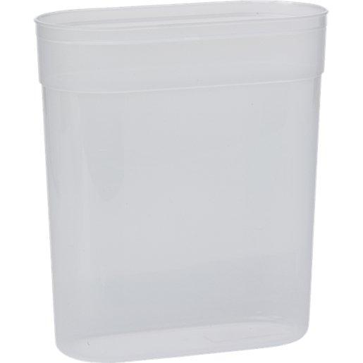 Opbevaringsboks, Vikan, 201x185x90mm, 2 l, transparent, PVC, til rengøringsmidler og rekvisitter - Sikkerhedsgiganten