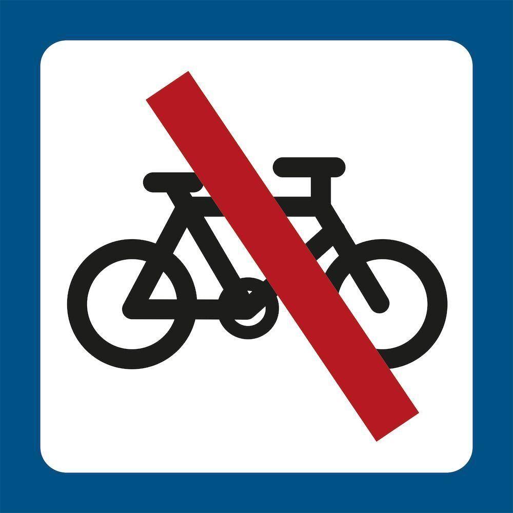 Piktogram Cykel forbudt 131104 - Sikkerhedsgiganten
