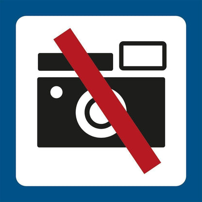 Piktogram Fotografering forbudt 131107 - Sikkerhedsgiganten