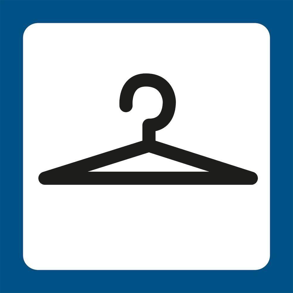 Piktogram Garderobe 131103 - Sikkerhedsgiganten