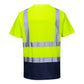 Portwest 2 farvet T-shirt S378 - Sikkerhedsgiganten