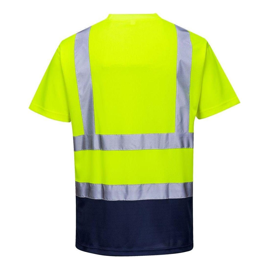 Portwest 2 farvet T-shirt S378 - Sikkerhedsgiganten