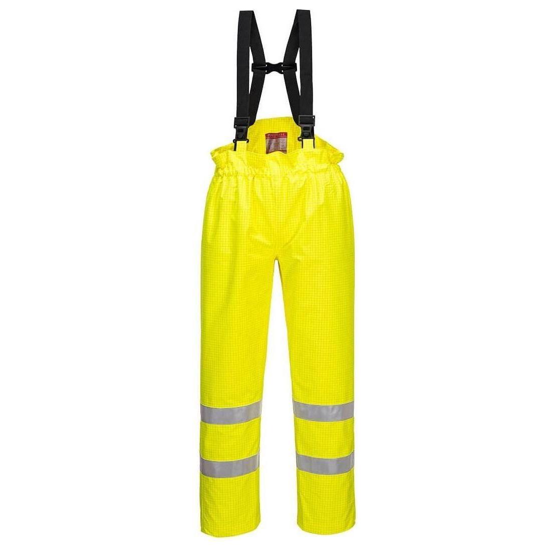 Portwest Bizflame Hi - Vis Regnbukser Uden For - Anti - Statiske, FR, S780 - Sikkerhedsgiganten