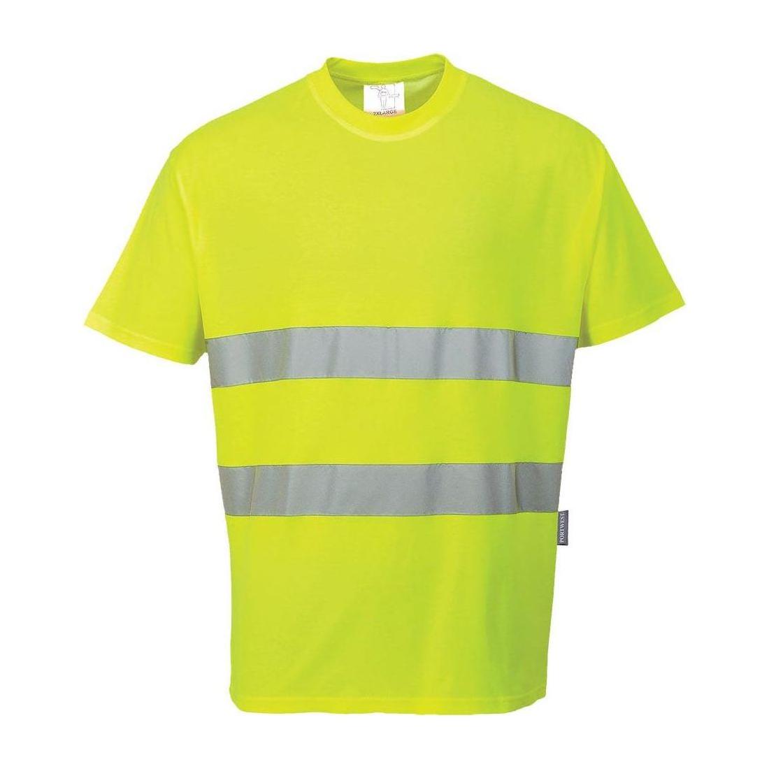 Portwest Bomulds komfort T - Shirt S172 - Sikkerhedsgiganten