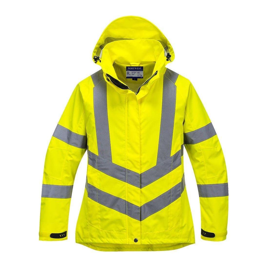 Portwest Dame Hi - Vis Åndbar Jakke LW70 - Sikkerhedsgiganten