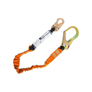 Portwest Enkelt 140 kg Lanyard med falddæmper FP74 - Sikkerhedsgiganten