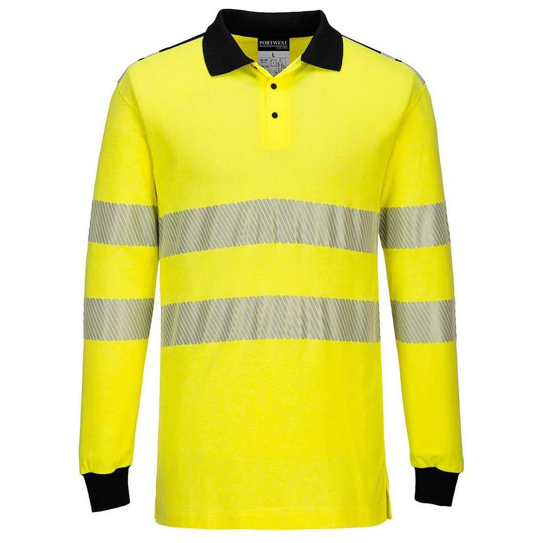 Portwest Flammehæmmende hi - vis poloshirts FR702 - Sikkerhedsgiganten