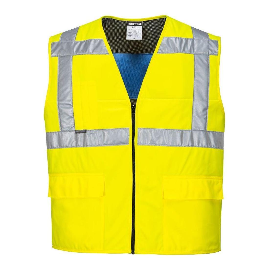 Portwest Hi - vis cooling vest CV02Y - Sikkerhedsgiganten