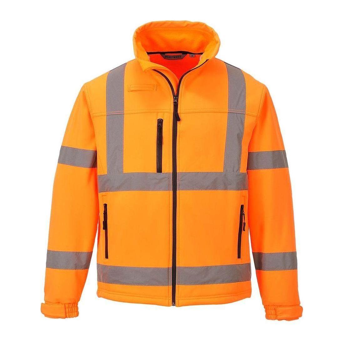 Portwest Hi - Vis Klassisk Softshell Jakke (3L) S424 - Sikkerhedsgiganten