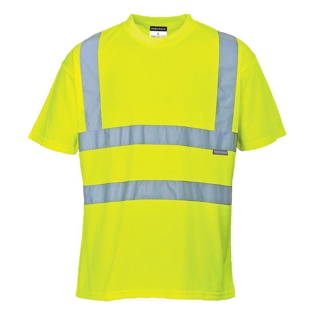 Portwest Hi - Vis T - shirt S/S S478 - Sikkerhedsgiganten