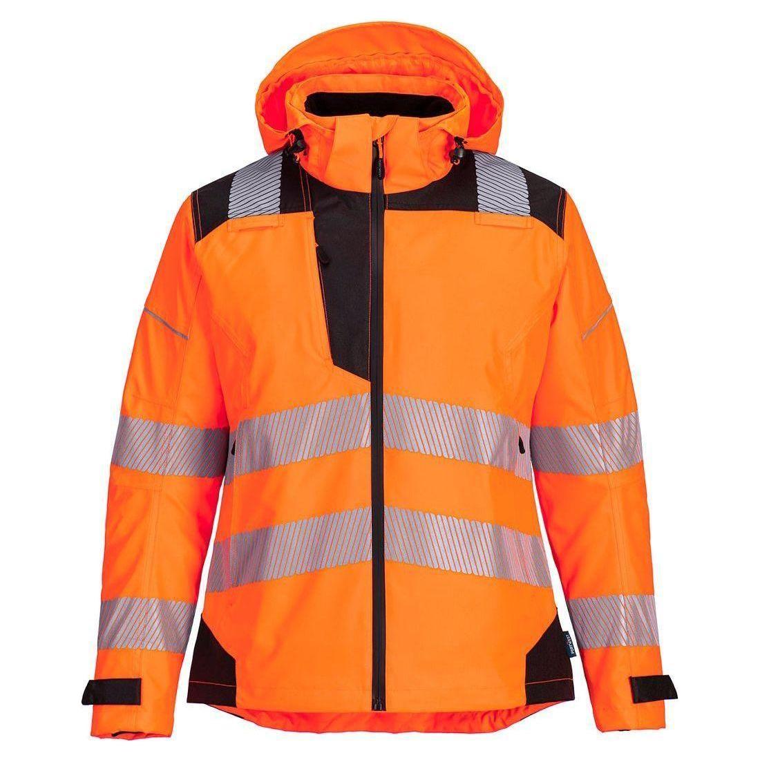 Portwest PW3 hi - vis dame regn jakke PW389 - Sikkerhedsgiganten