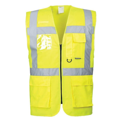 Portwest PW3 hi - vis Excutive vest S476 - Sikkerhedsgiganten