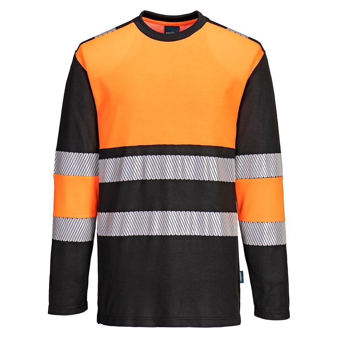 Portwest PW3 hi - vis kl. 1 T - shirt L/S PW312 - Sikkerhedsgiganten