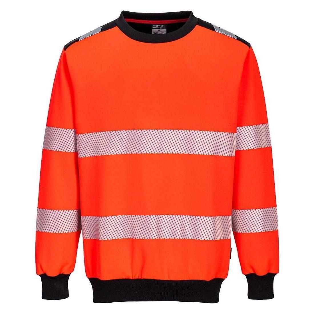 Portwest PW3 hi - vis sweatshirt PW379 - Sikkerhedsgiganten