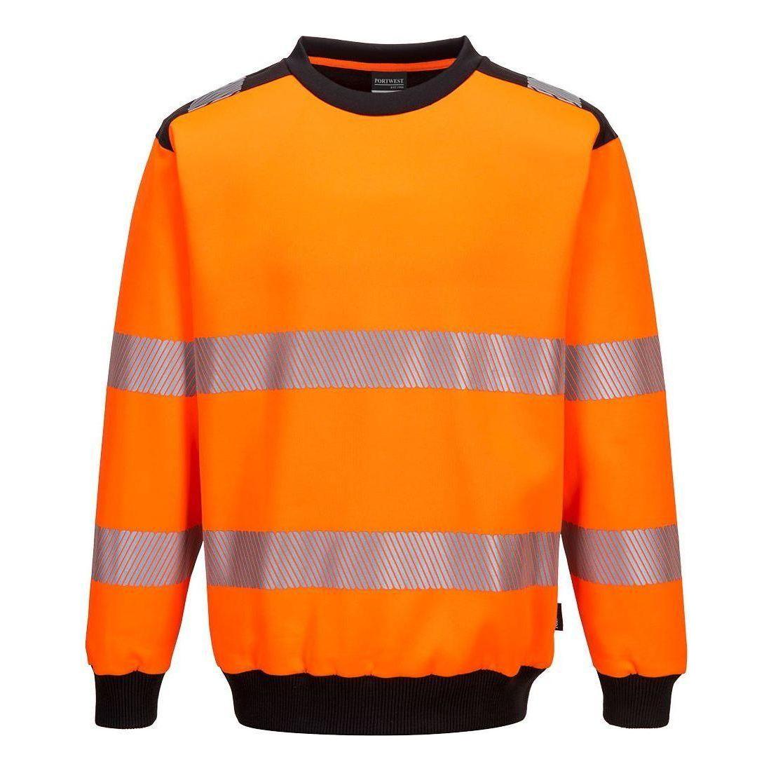 Portwest PW3 hi - vis sweatshirt PW379 - Sikkerhedsgiganten