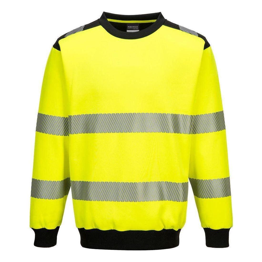 Portwest PW3 hi - vis sweatshirt PW379 - Sikkerhedsgiganten