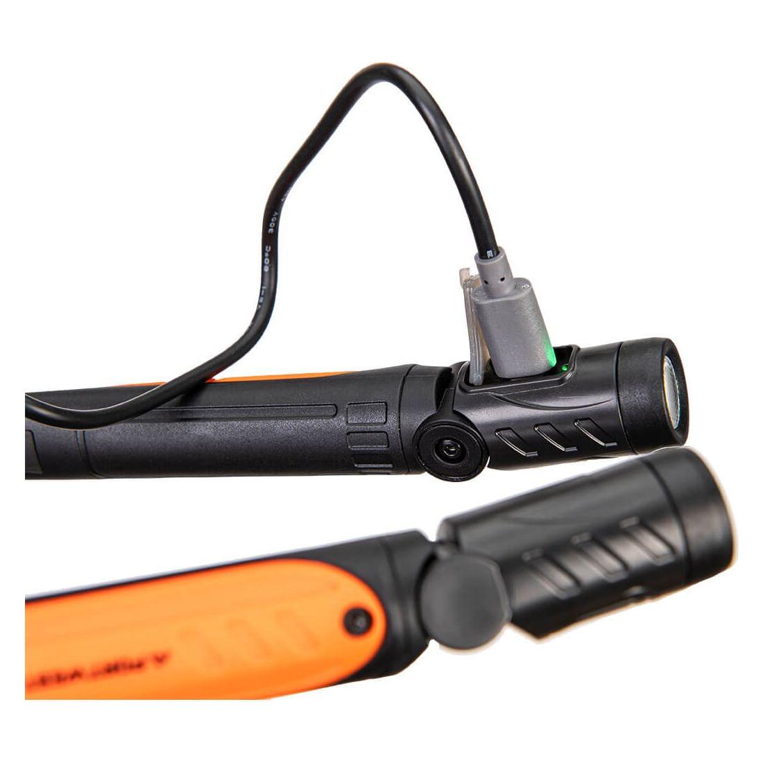 Portwest USB Genopladelige LED nakkelygte PA73 150/320 lumens - Sikkerhedsgiganten