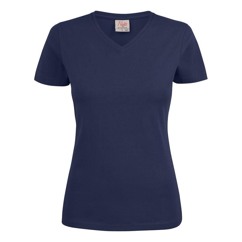 Printer Heavy v - neck dame 2264025 - Sikkerhedsgiganten