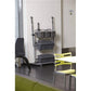 Rengøringsvogn, Vikan Slimliner, 795x400x830mm, grå, metal/PVC/PP/aluminium, til fugtsystem, med til - Sikkerhedsgiganten