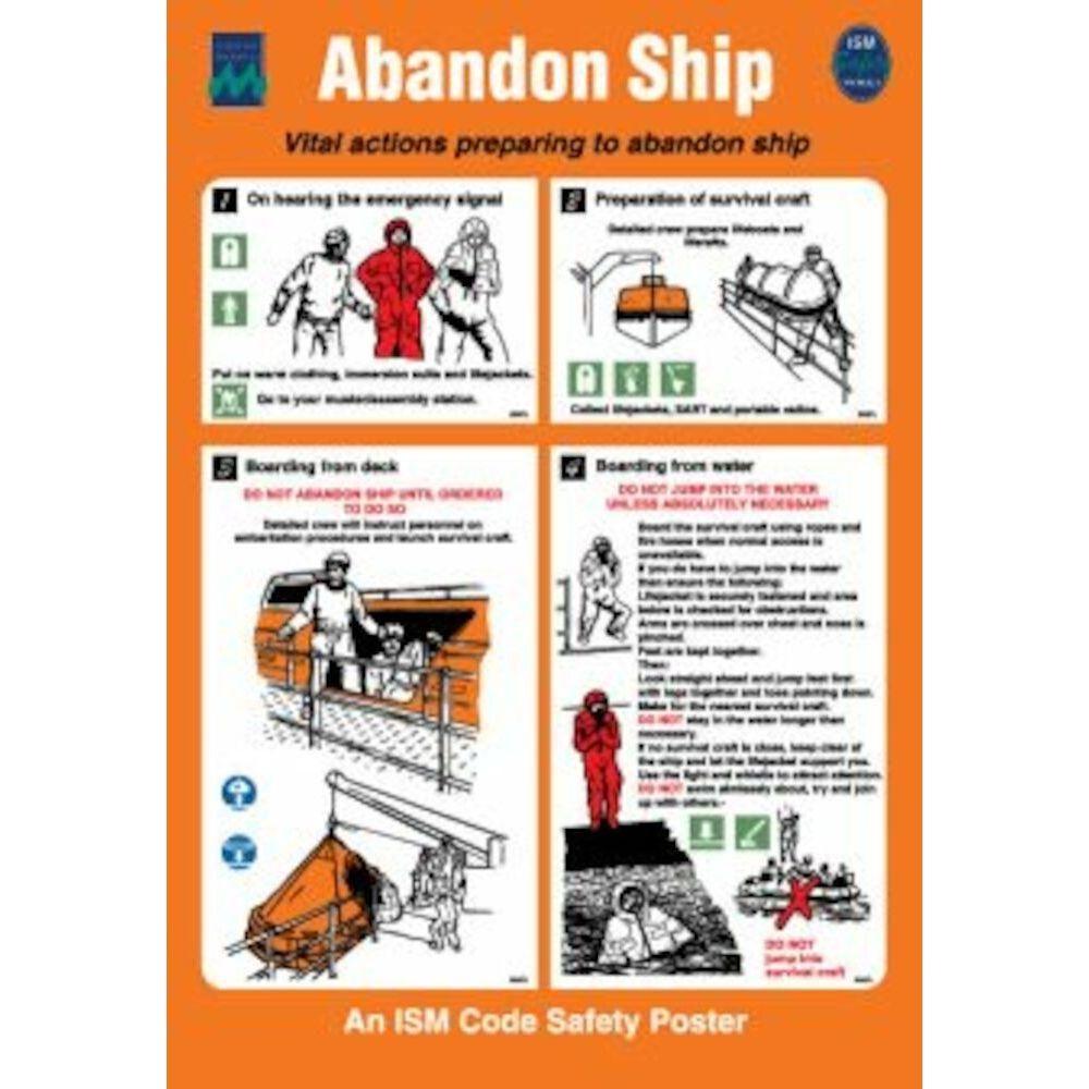 Sign IMO 1016 Abandon ship 125211 - Sikkerhedsgiganten
