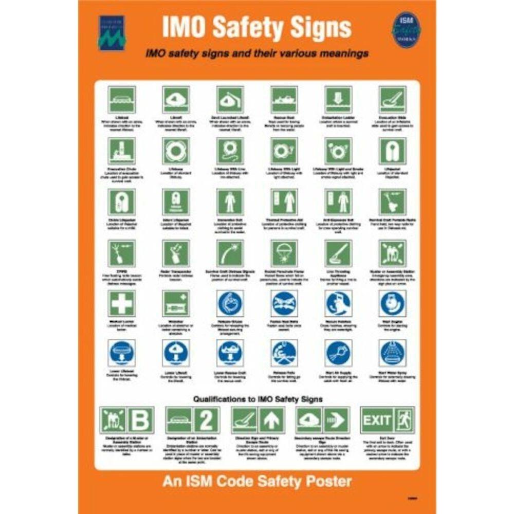 Sign IMO 1036 IMO safety signs 125227 - Sikkerhedsgiganten