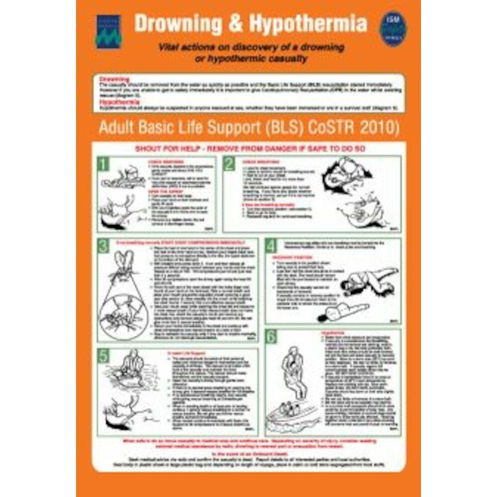 Sign IMO 1070 Drowning hypothermia CoSTRA 125314 - Sikkerhedsgiganten