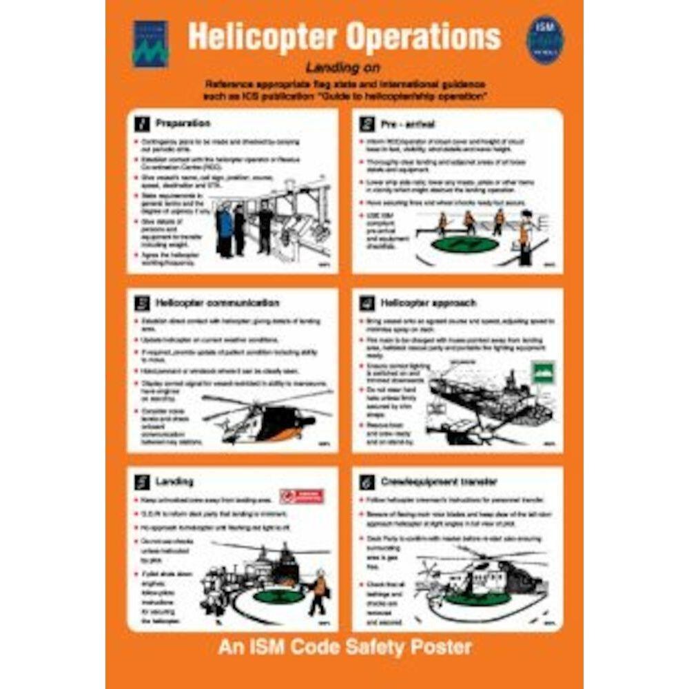 Sign IMO 1078 Helicoptor operations - Landing on 125317 - Sikkerhedsgiganten