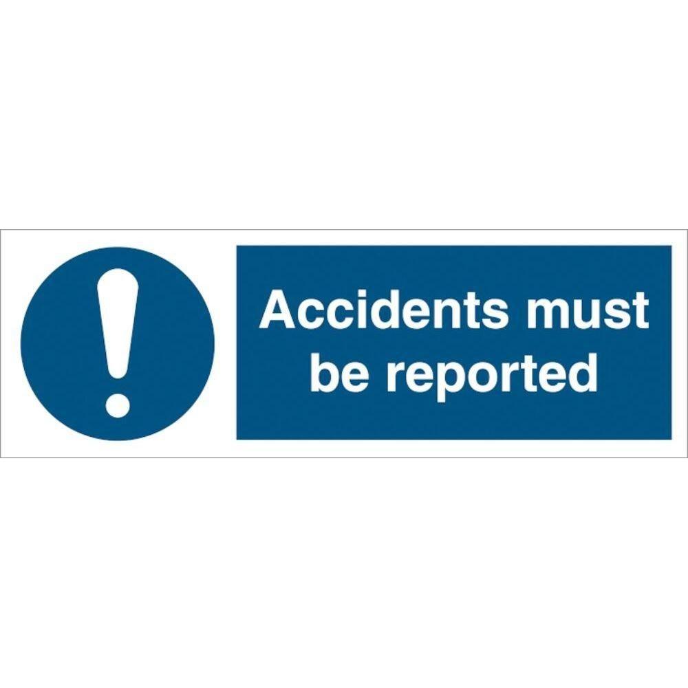 Sign IMO Accidents must be reported 106210 - Sikkerhedsgiganten
