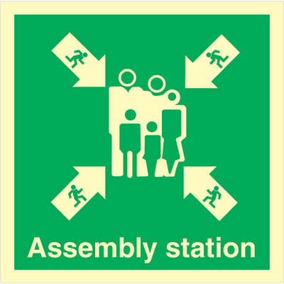 Sign IMO Assembly station 101001 - Sikkerhedsgiganten