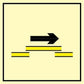Sign IMO B class self closing sliding fire door 104234 - Sikkerhedsgiganten
