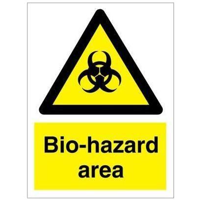 Sign IMO Bio - hazard area 107102 - Sikkerhedsgiganten