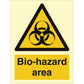 Sign IMO Bio - hazard area 107102 - Sikkerhedsgiganten