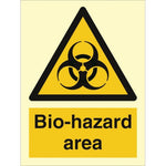 Sign IMO Bio - hazard area 107102 - Sikkerhedsgiganten