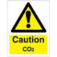 Sign IMO Caution CO2 107016 - Sikkerhedsgiganten