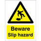 Sign IMO Caution Slip hazard 107095 - Sikkerhedsgiganten
