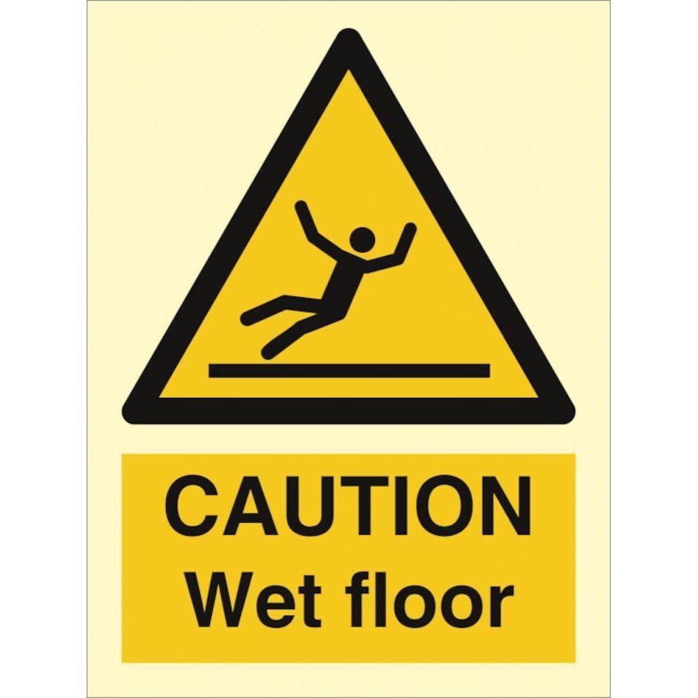 Sign IMO Caution Wet floor 107096 - Sikkerhedsgiganten