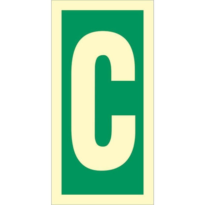 Sign IMO Character C 100077 - Sikkerhedsgiganten