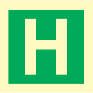 Sign IMO Character H 100082 - Sikkerhedsgiganten