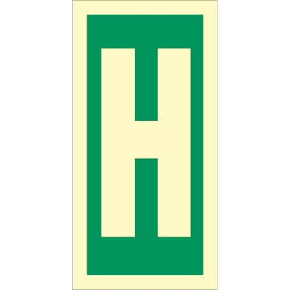 Sign IMO Character H 100082 - Sikkerhedsgiganten