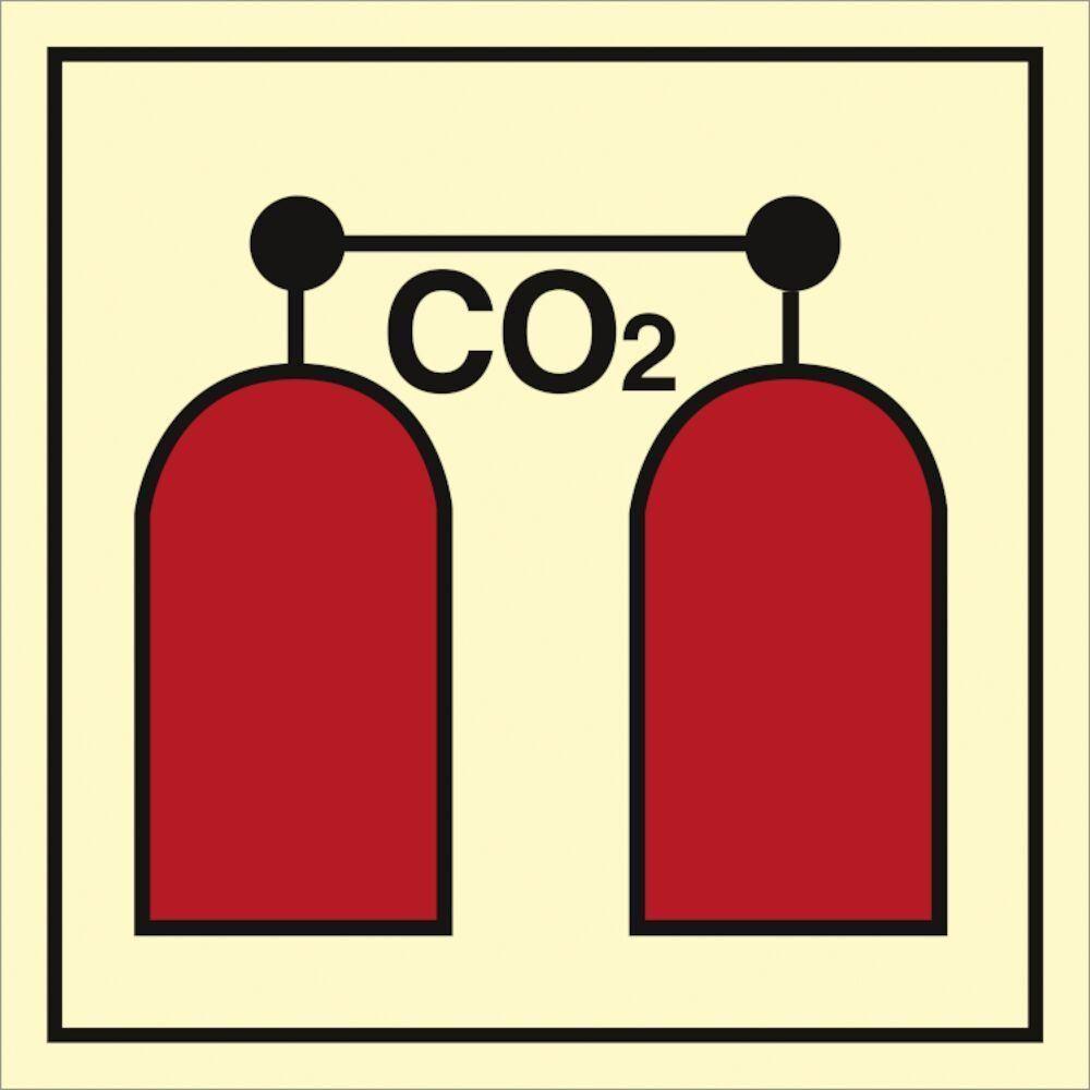 Sign IMO CO2 release station 10409 - Sikkerhedsgiganten