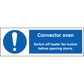 Sign IMO Convector oven 106228 - Sikkerhedsgiganten