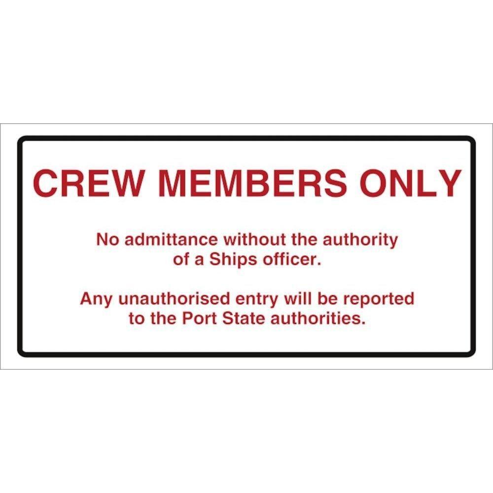 Sign IMO Crew members only - Sikkerhedsgiganten