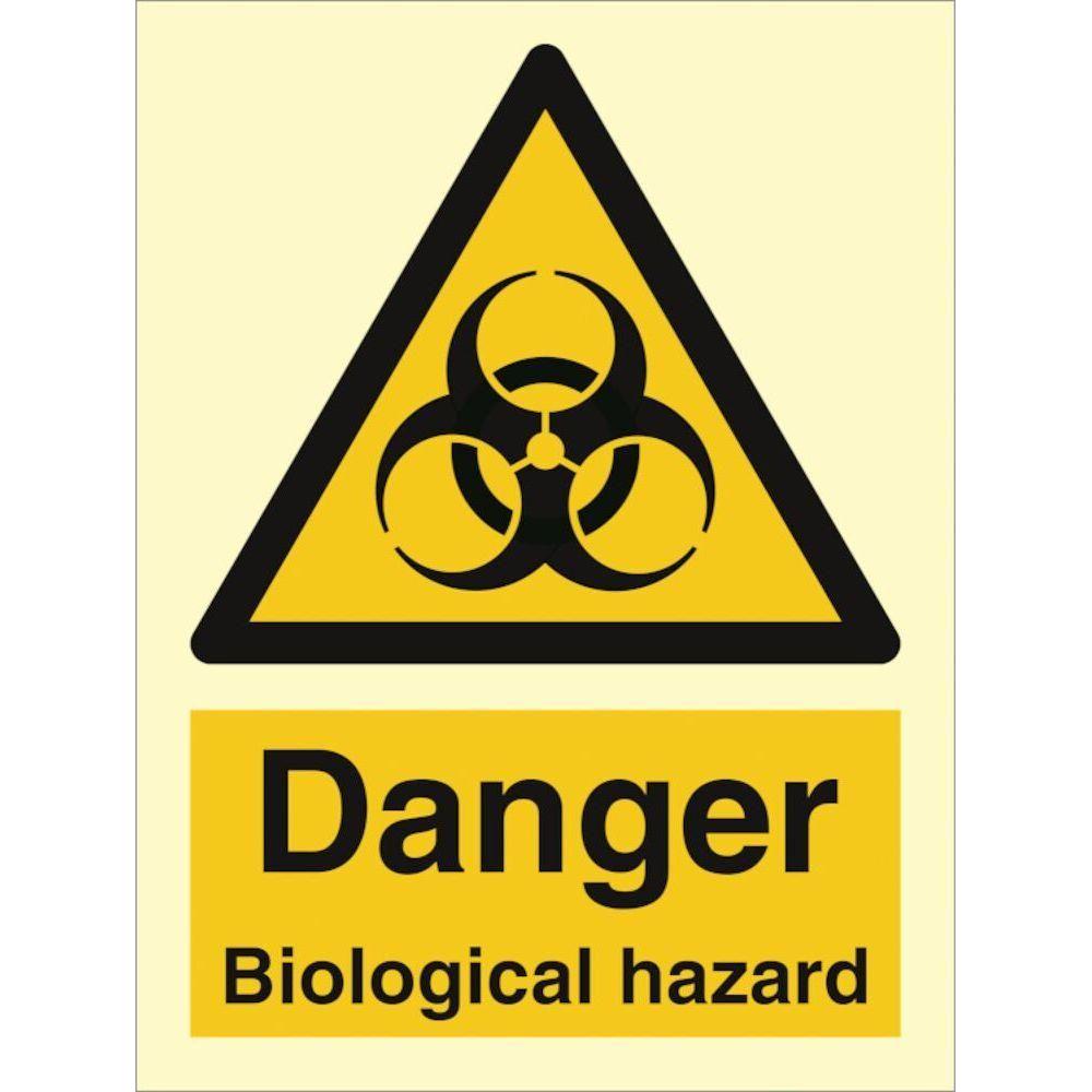 Sign IMO Danger Biological hazard 107101 - Sikkerhedsgiganten