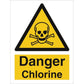 Sign IMO Danger Chlorine 107050 - Sikkerhedsgiganten