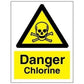 Sign IMO Danger Chlorine 107050 - Sikkerhedsgiganten